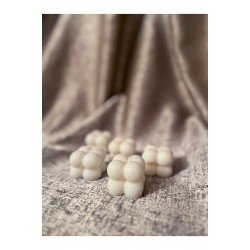 5'li Dekor Soya Wax Mini Bubble Mum Set