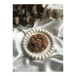 Şakayık Mum Dekor Mum Kokulu Mum