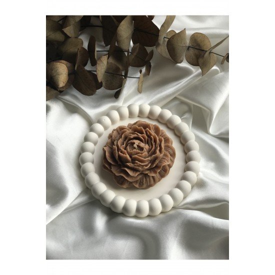 Şakayık Mum Dekor Mum Kokulu Mum