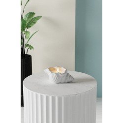 Dekoratif Istiridye Mum Vanilya Kokulu