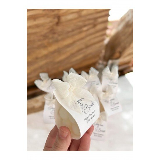 Bubble Mum Özel Gün Düğün Nişan Nikah Hediyelik Isim Etiketli 25 Adet