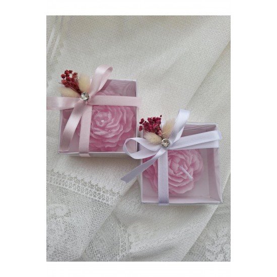 Asetat Kutuda Şakayık Mum (30 ADET)