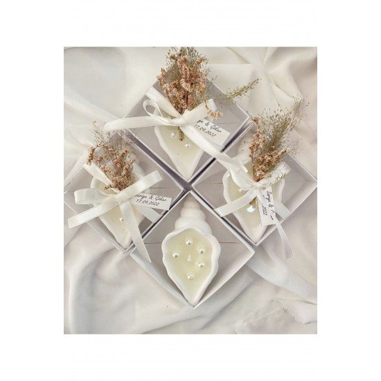 Doğum Hediyelik Doğum Günü Hediğyeliği Kokulu Mum Söz Hediyeliği Nişan Hatırası Kına Hediye 10 Adet