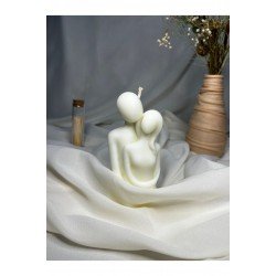 Sarılan Çift Soyawax Mum