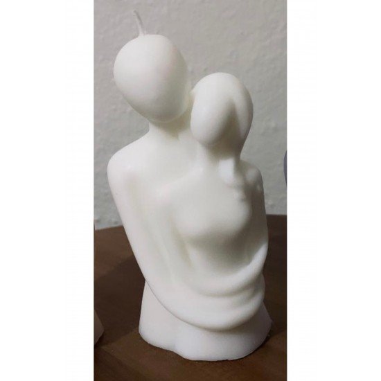 Candless 14 Şubat Sevgililer Günü Hediyelik Kokulu Sarılan Çift Mum