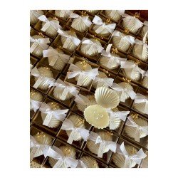 25 Adet Süslemeli Kutulu Mum Hediyeliği