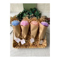 Kadınlar Günü Hediyesi Mum Buketi 5 Adet 8 Mart Dünya Kadınlar Günü Hediyesi