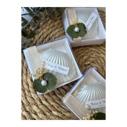 Kutulu Istiridye Mum Düğün, Nişan , Söz ,kına , Mevlüt , Doğum Günü , Yılbaşı Hediyelik-15 Adet