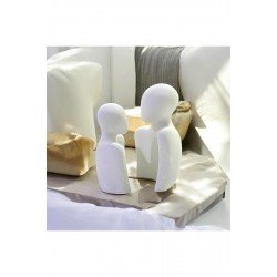 Sarılan Çift Obje - Biblo