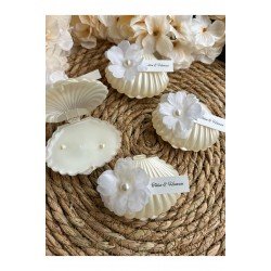 Kutulu Istiridye Mum Düğün, Nişan , Söz ,kına , Mevlüt , Doğum Günü , Yılbaşı Hediyelik- 10 Adet