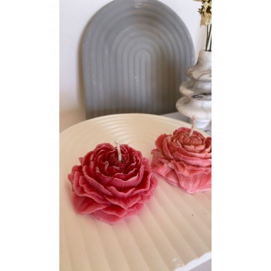 Şakayık Mum | Pembe ( 1 Adet )