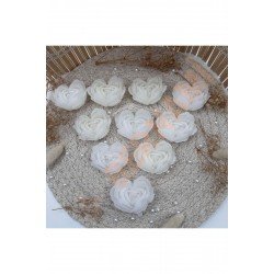 Kalp Mum Sade Nişan, Nikah, Doğum Günü, Özel Gün - 10 Adet