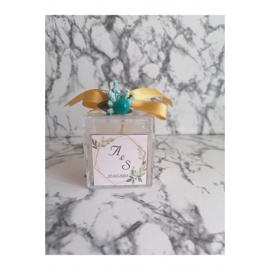 MİKA KUTUDA BUBBLE MUM 25 ADET