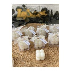 30 Adet Hediyelik Bubble Mum Nikah, Düğün, Nişan, Davet, Özel Gün Hediyeliği