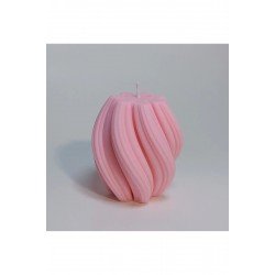 Doğal El Yapımı Mum Zeytin Yağından Üretilmiştir Burgu Model.