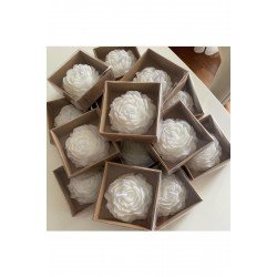 20 Adet süslemeli şakayık mum, düğün, kına, nişan, söz, nikah, sünnet, doğum, doğum günü, hediyelik