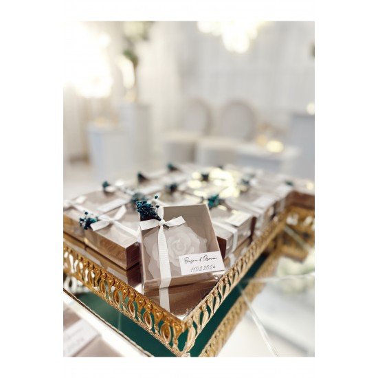 Pinterest Kokulu Mum Hediyelik Nişan Söz Kutu Mum 20 Adet