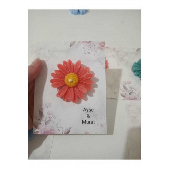 20 adet kartlı mum kina düğün nişan hediyelik