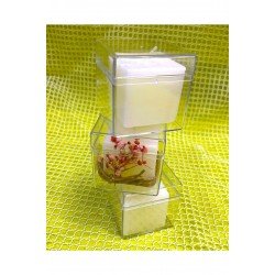 25'li Mika Kap Küp Soya Wax Mum Düğün Nişan Kına Sünnet Nikah Yeni Doğan Hediyelik