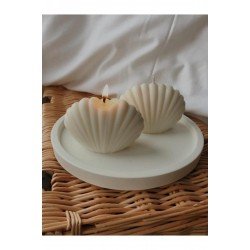 Istiridye Dekoratif Kokulu 2'li Set Mum