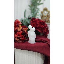 Dekoratif, Hediyelik, Lavanta Kokulu Sarılan Çift - 2 Adet