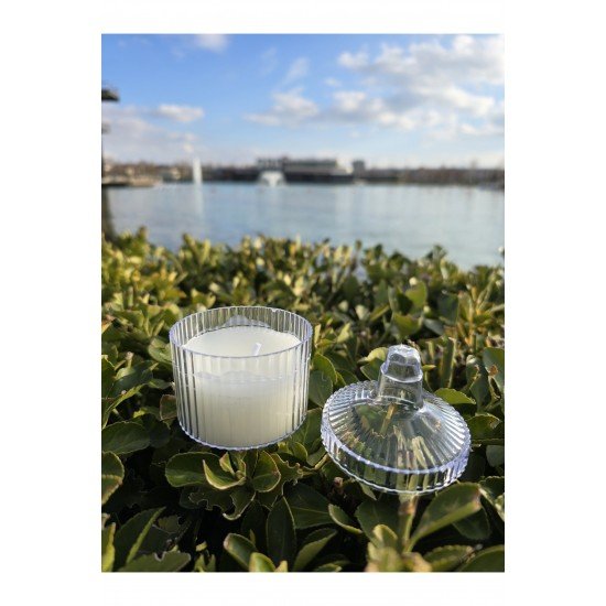 Dekoratif Hediyelik Kapaklı Mum - Düğün - Nikah Şekeri - Doğum - Sünnet - Nişan Söz - Kına - Doğum