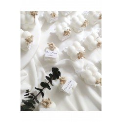 Söz Hediyeliği Nişan Hatırası Kına Hediyeliği Doğum Hediyelik Doğum Günü Bubble Mum - 25 Adet