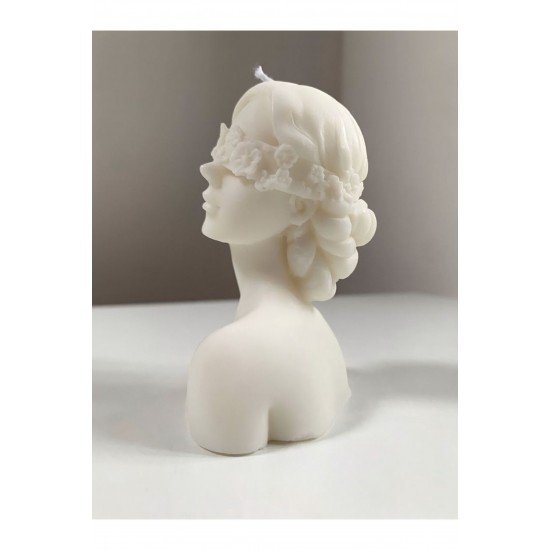 Soya Wax Çiçek Maskeli Kız Mum