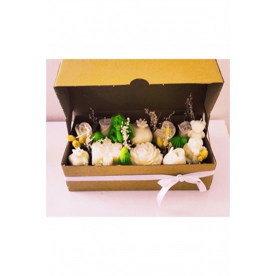 ,mum, Buket Mum,kokulu Mum Buket %100 Soya Wax,dekoratif Mum