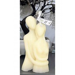 Sarılan Çift Sevgili Mumu Kokulu Mum Dekoratif Ev Dekorasyonu Mutlu Çift Soya Parafin Mum