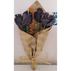 Gül Kokulu Mum Buket ,buket Mum, Çiçek Mum, Kokulu Mum Çiçek.mum,gül,gül Mum