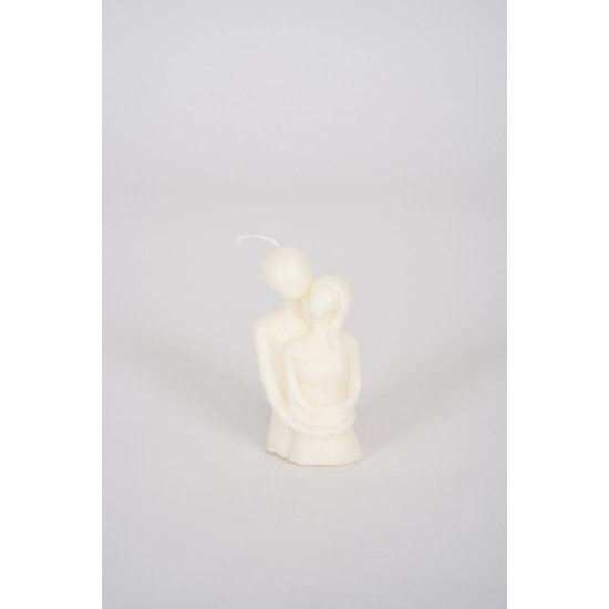 Sevgili Hediyelik Sarılan Çift Mum