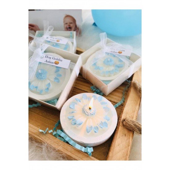 25 Adet Bebek Doğum Günü Hediyeliği, Mevlüd, Baby Shower Kına Nikah Düğün Nişan Hediyelik 5,2,0