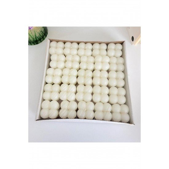 Bubble Mum Düğün Nişan Hediyelik Mumlar 25 Adet