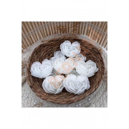 Kalp Mum Sade Nişan, Nikah, Doğum Günü, Özel Gün - 10 Adet