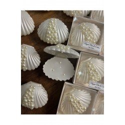 10 Adet Incili Deniz Kabuğunda Mum Hediye #söz#nişan#babyshower#dogumgünü