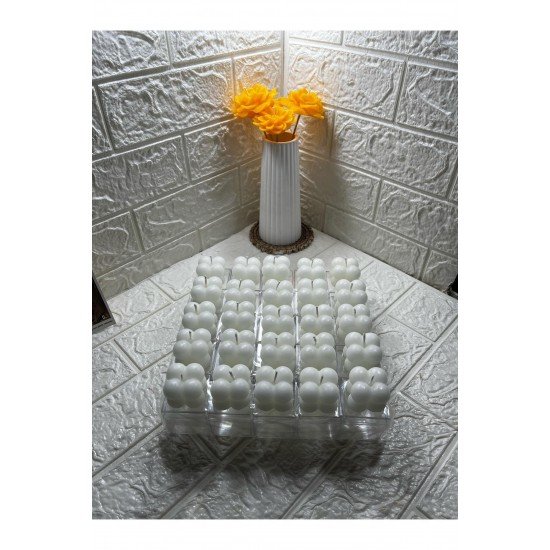 40 Adet Mika Kutulu Bubble Kutulu Düğün Nişan Söz Organizasyon U