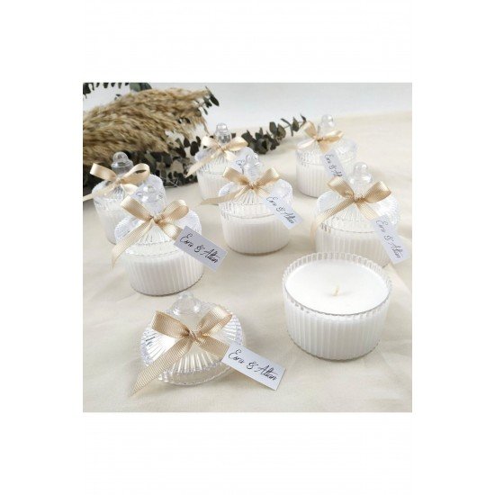 Pinterest Mum Hediyelik 30 Adet Mika Kutu Mum