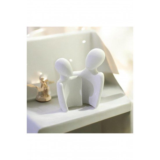 Sarılan Çift Obje - Biblo