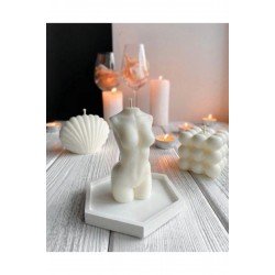 3' Lü Kahverengi Bubble Mum Set