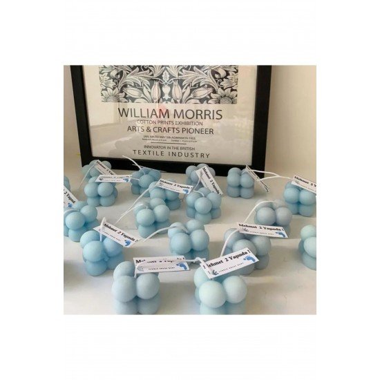 10 Hediyelik Mini Bubble Mum