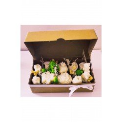 ,mum, Buket Mum,kokulu Mum Buket %100 Soya Wax,dekoratif Mum