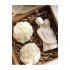%100 El Yapımı Soya Wax Sevgili Mum Ve Şakayık Çiçeği 3 Lü Set