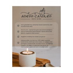 20Adet Kraft Kutu İçerisinde Papatya Mum,Söz,Kına,Nikah,Nişan,Doğum günü,Düğün Hediyelik