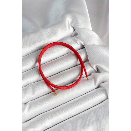 Özel Mıknatıslı Koyu Kırmızı Renk Sarmal Kadın Bileklik Fırsat!!!