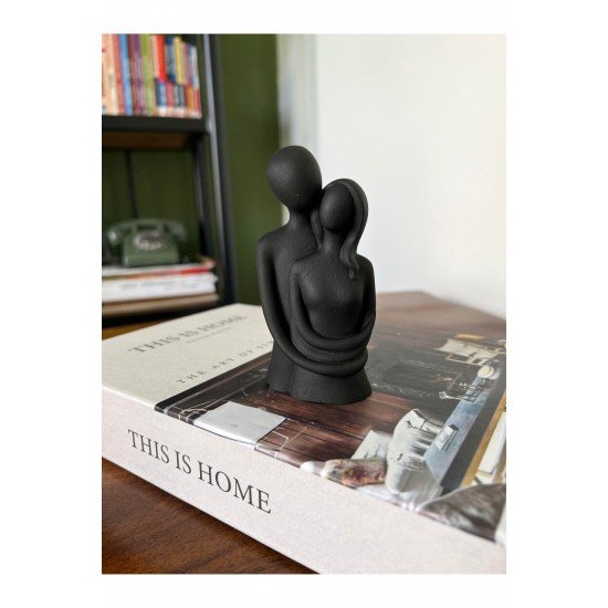 Sarılan Çift Dekoratif Obje