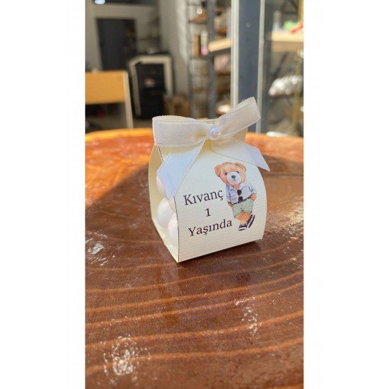 Doğum Günü Bubble Mum Süslenmiş Set 25 Adet - Arletikettasarım