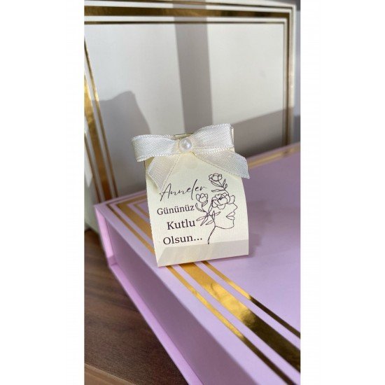 Anneler Günü Bubble Mum Süslenmiş Set 25 Adet - Butiksosyetik