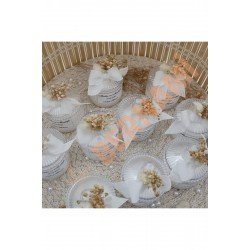 Söz, Nişan, Kına Hediyeliği Doğum Hediyelik Doğum Günü Hediyeliği Kokulu Mum - 15 Adet