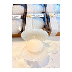 20 Adet İstiridye Kutulu İstiridye Mum, Kişiye Özel Hediyelik, Düğün, Nişan, Söz, Kına, Sünnet